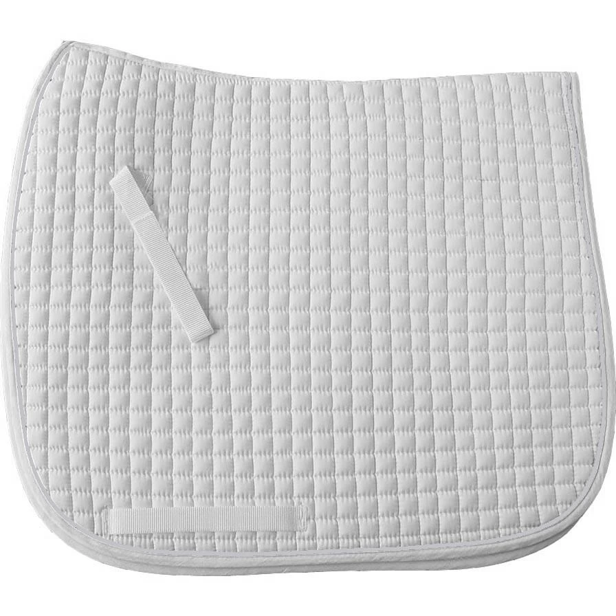 Cotton Quilted Dressage Square Pad With Piping - DR 5 Cotton Quilted Dressage Square Pad With Piping - DR - Image 5