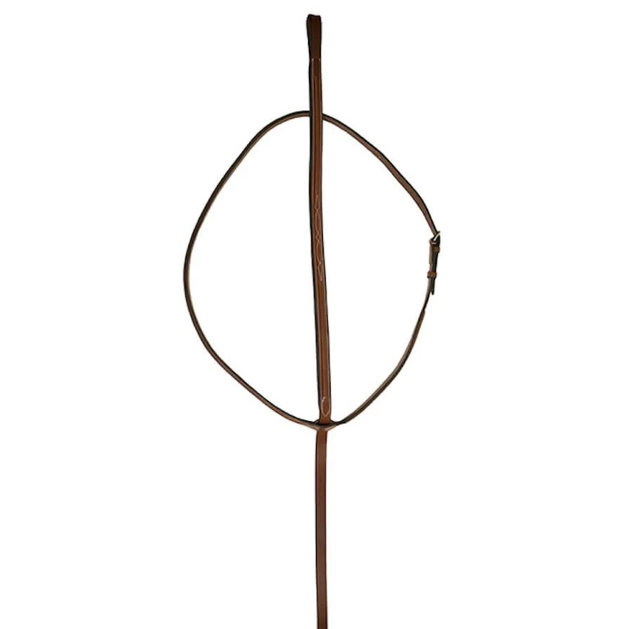 MTL Fancy Stitched Raised Standing Martingale - Chocolate 1 MTL Fancy Stitched Raised Standing Martingale - Chocolate