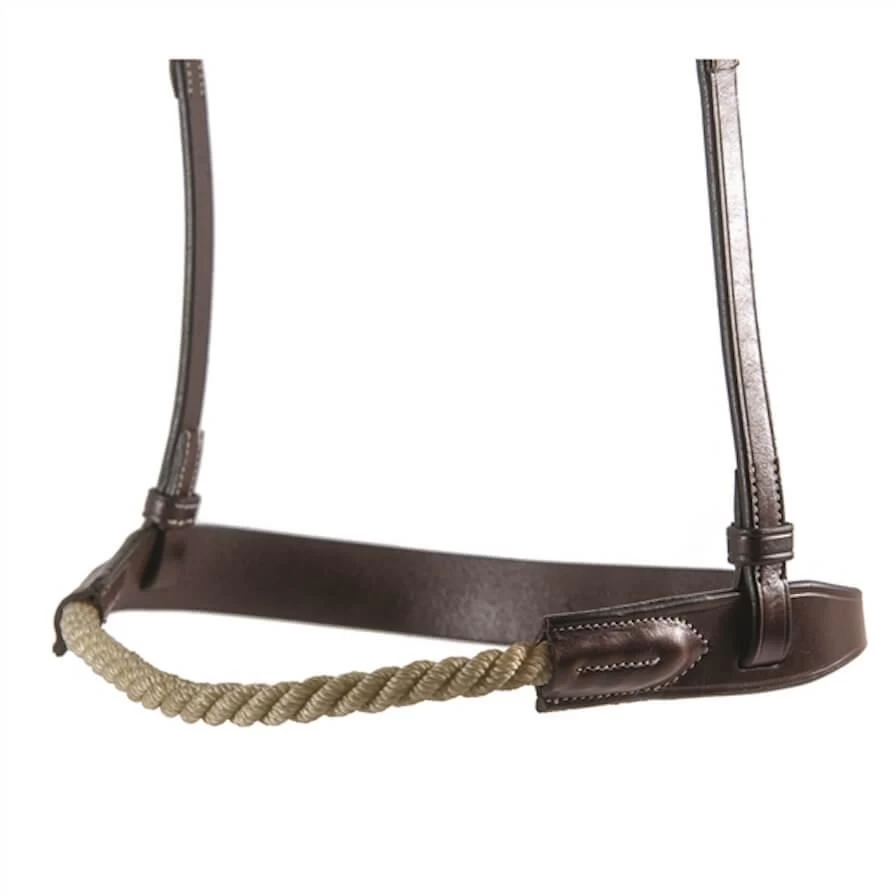 Rope Noseband - Havana 1 Rope Noseband - Havana