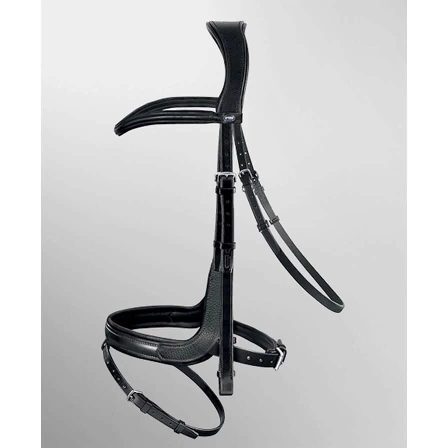 Marcus Ehning II Snaffle Bridle - Black 1 Marcus Ehning II Snaffle Bridle - Black