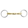 Curved Mouth 16 Mm Loose Ring Snaffle With Lozenge