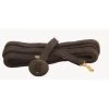 Flat Braided Cotton Lunge Lines - 25 Ft - Black
