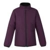 Kids Unbridled Horse Quilted Jacket - Boysenberry
