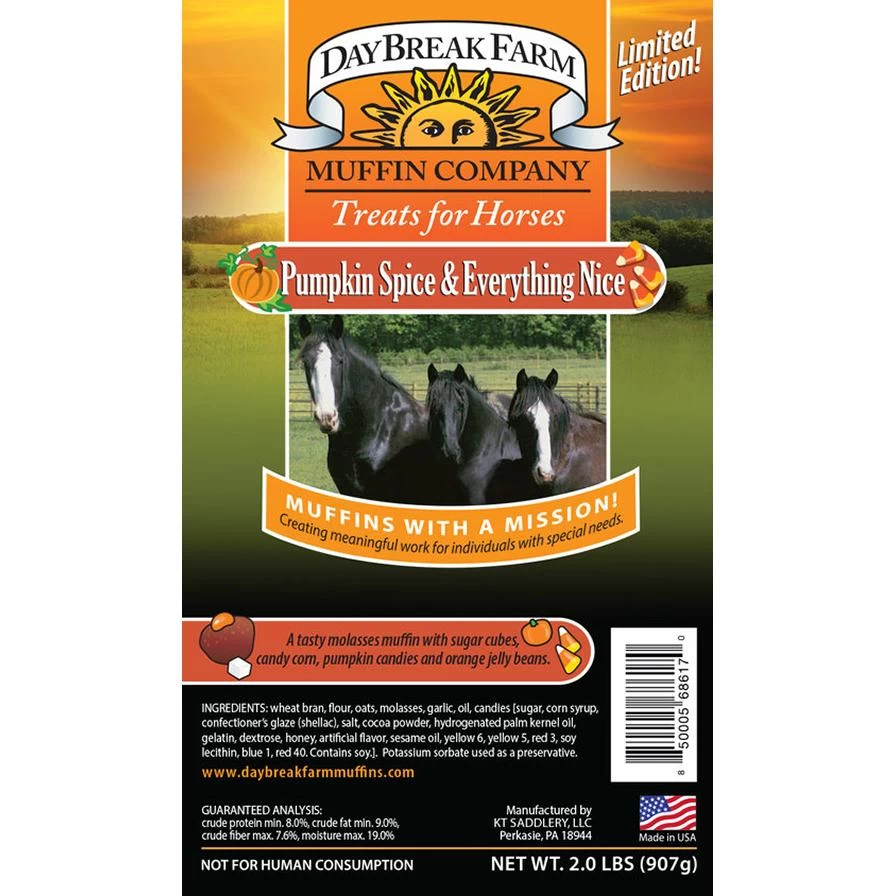Pumpkin Spice Muffins - 2 Lbs - 2LB 1 Pumpkin Spice Muffins - 2 Lbs - 2LB