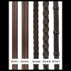 1/2 Inch Laced Hunter Reins - Brown
