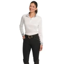 Ovation Destiny Super-X Paisley GRIP Full Seat Breech - Ladies' - BLACK