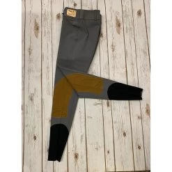 Ladies Trophy Hunter Low Rise Front Zip With Boot Sock -Equestrian Supplies Shop 8827 TITANIUM l