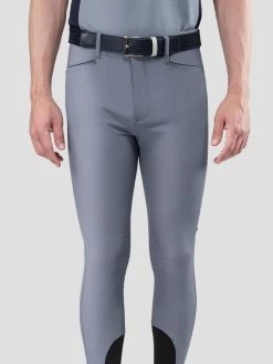 Men's Eliot Knee Grip Breech - Stone Grey