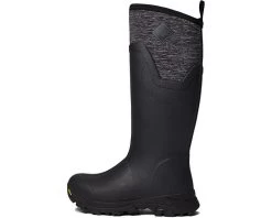 Arctic Ice Tall Boot AGAT - Women's- Black With Jersey Heather -Equestrian Supplies Shop ASVTA D
