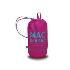Mac In A Sac Origin Unisex Waterproof Packable Jacket -Equestrian Supplies Shop Bag Jet MINI FUSHIA