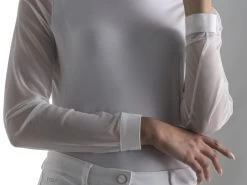 Competition Show Shirt | Rita - Long Sleeve - White