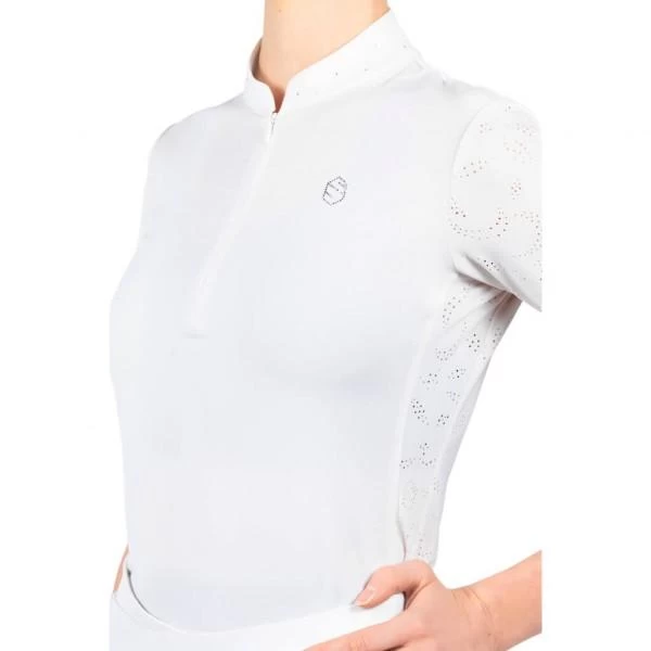 Louison Competition Shirt - White 2 Louison Competition Shirt - White - Image 2