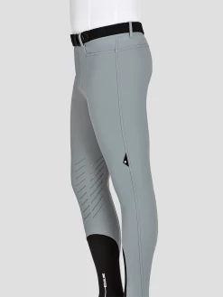 Crispia K B-Move Men's Breeches - Cool Grey -Equestrian Supplies Shop N08494 B