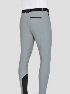 Crispia K B-Move Men's Breeches - Cool Grey -Equestrian Supplies Shop N08494 C