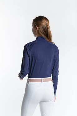Naomi Sun Shirt - MIDNIGHT -Equestrian Supplies Shop SH.0013 SOLID B