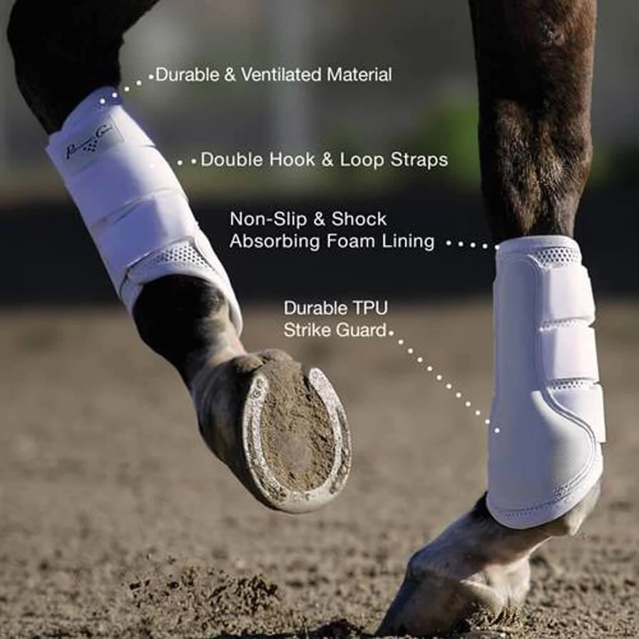 Pro Performance Schooling Boots - White 3 Pro Performance Schooling Boots - White - Image 3