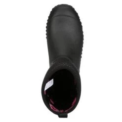 Muck Boot Company - Womens Muckster Mid II - Black And Grey Plaid -Equestrian Supplies Shop wm2 roses alt2